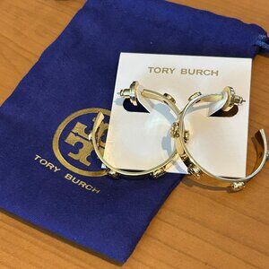 Tory Burch Kira Gold Hoops